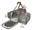 Mr. Peanut's Gold Series Big Apple Size Double Expandable Pet Carrier