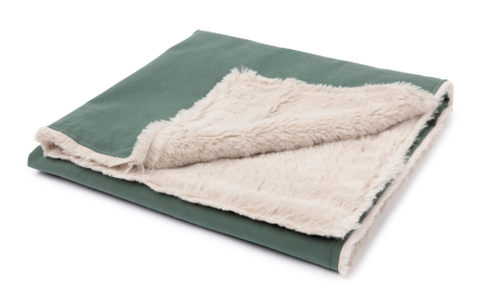 FuzzYard Life Pet Blanket (Color: Myrtle Green, size: S)