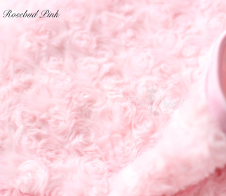 Rosebud Dog Blanket (Color: Pink, size: small)